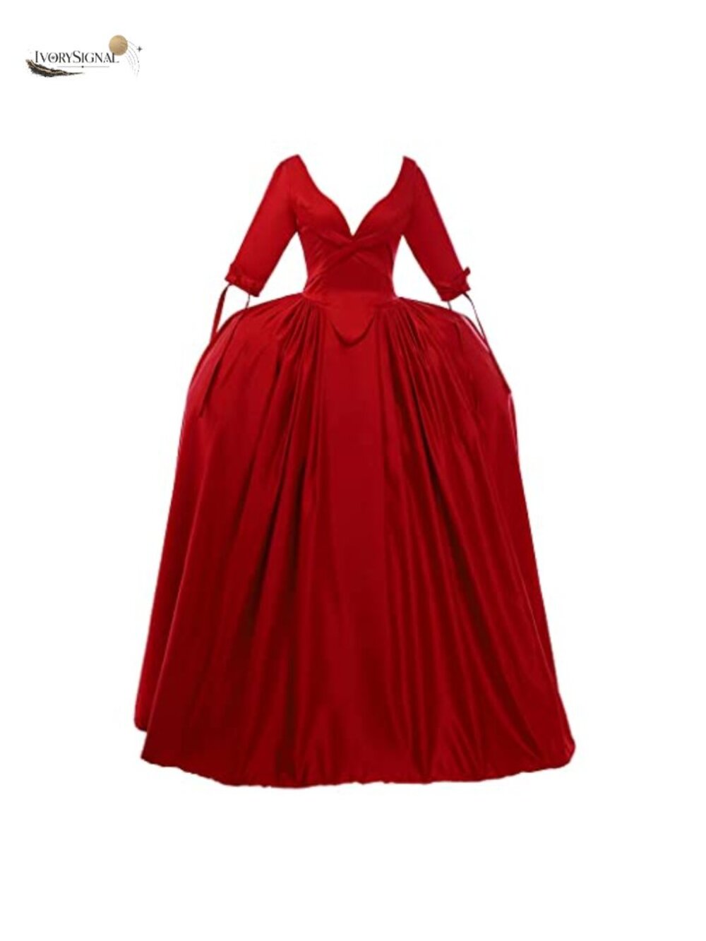 Satin Scottish Highland Dress Ball Gown Renaissance Costume Cosplay